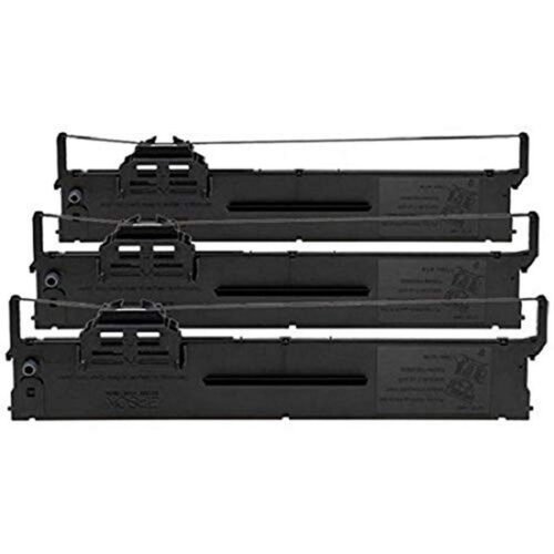 Epson S015339 Black Ribbon Cartridge Multipack - (C13S015339)