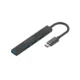 Promate 4-in-1 Multi-Port USB-C Data Hub (LITEHUB-4) - 4 USB Ports, USB-C to USB-A Adapter