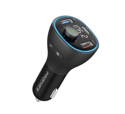 Promate BT Kit with FM Transmitter & Calls USB 3.0 POWERTUNE-38W