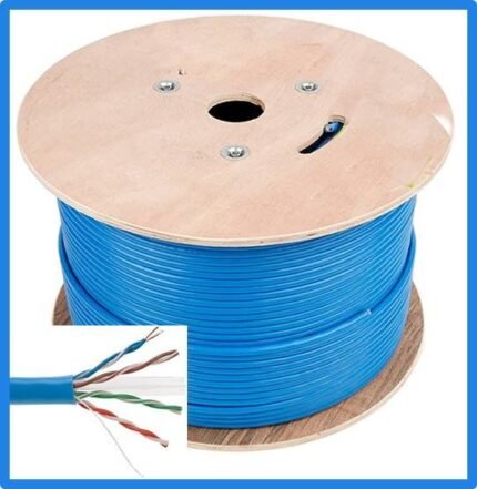 Cat6e UTP Pure Copper Ethernet Cable 305M (Blue)