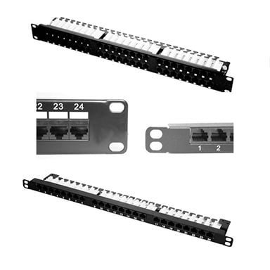 24 / 48 Ports Generic  Patch Panel Cat6e